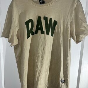 G-Star Beige RAW T-Shirt